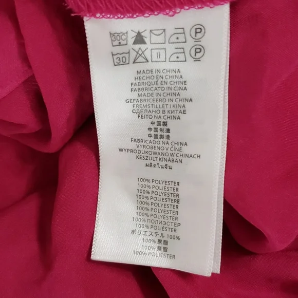 Magaschoni Women's Pink Silk Blouse - Picture 5 of 6